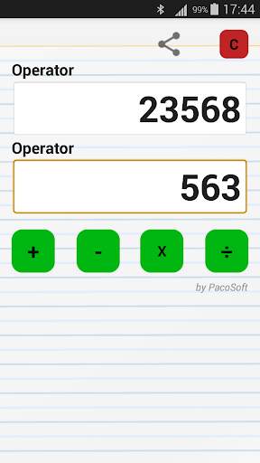 My First Calculator. Step by Step calculator screenshot 1