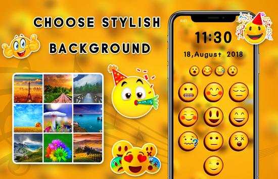 Emoji Lock Screen - Emoji password screenshot 4