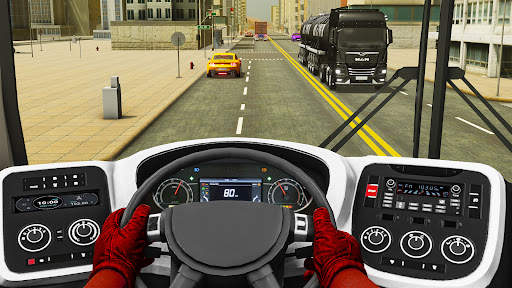 Racing in Bus - Bus Games screenshot 7