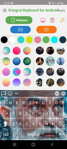 Ertugrul Keyboard for Android screenshot 5