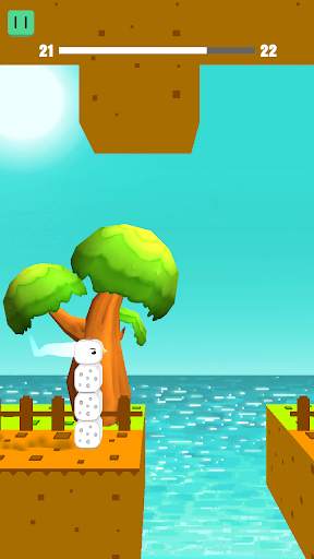 Cube bird - Square egg stack скриншот 1