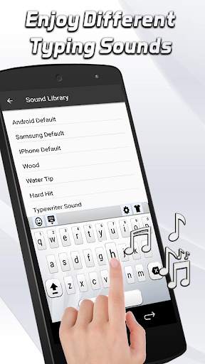 White Keyboard 2018: White Themed Emoji's Keypad screenshot 3
