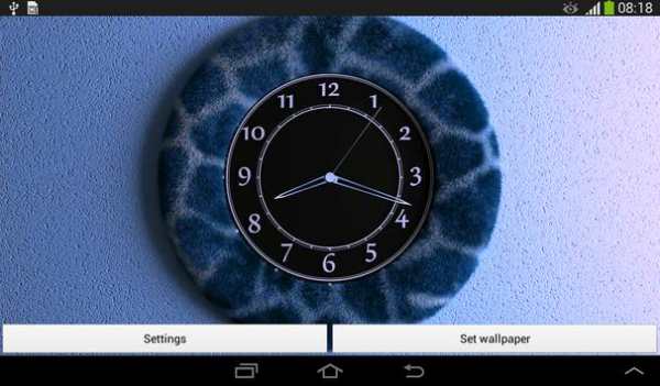 Jam untuk Android screenshot 6
