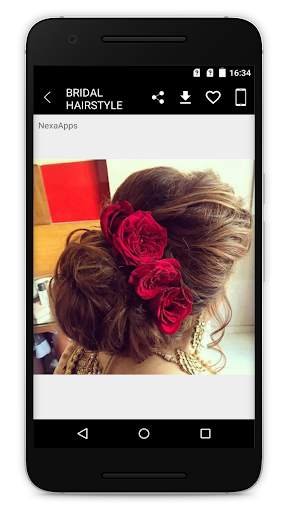 Bridal Hairstyle Gallery Hairstyle Designs screenshot 5