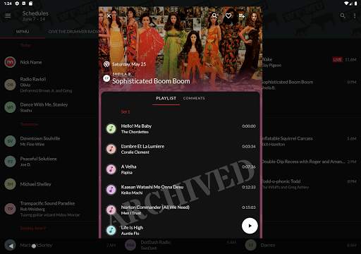 Woof Moo - An unofficial WFMU radio player screenshot 20