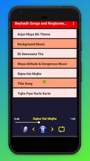 Beyhadh Songs and Ringtones offline screenshot 5