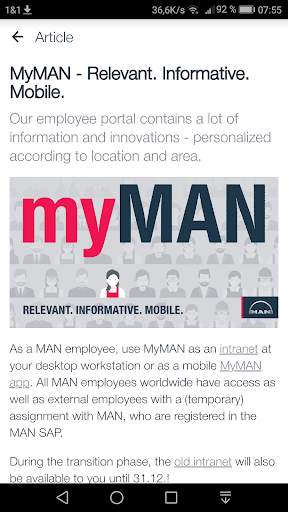 MAN Truck & Bus SE - myMAN screenshot 3