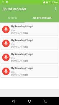 Easy Voice recorder screenshot 3