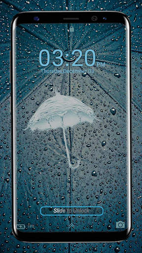 Rainy Umbrella Launcher Theme screenshot 4