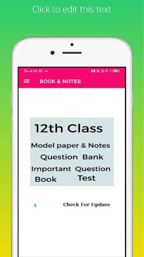 BIHAR BOARD 12th NOTES & MODEL PAPER  SOLUTION screenshot 1