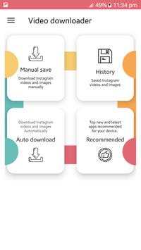 Video Downloader for Instagram ( Inst Download ) screenshot 1