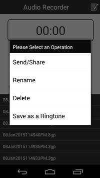 Easy Voice Recorder 5 تصوير الشاشة