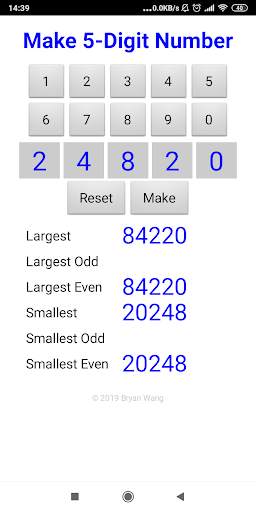 Make 5-digit Number screenshot 3