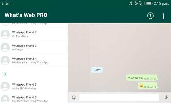 WhatsWeb screenshot 4