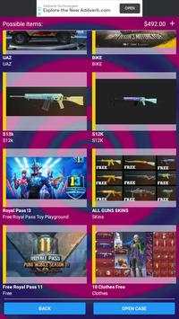 Free Pubg Mobile Uc Cash and Skins screenshot 6