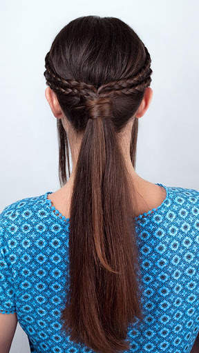 Hairstyles step by step screenshot 6