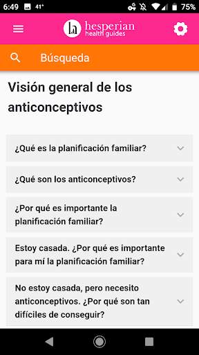 Anticonceptivos screenshot 8