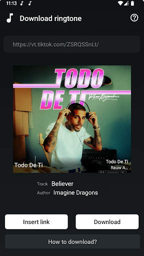 Music downloader for TikTok screenshot 1