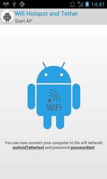 Wifi Hotspot, usb tether TRIAL screenshot 3
