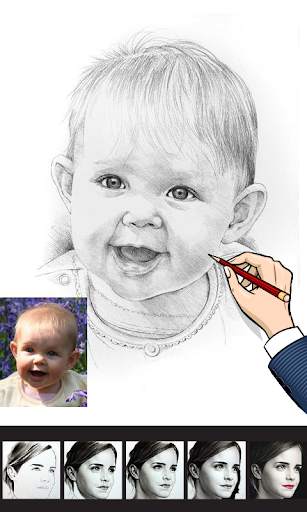 Easy Pencil Sketch - Sketches for Girls and Boys screenshot 6