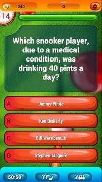 Snooker Trivia Game screenshot 3