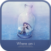 Where am i  go launcher theme icon