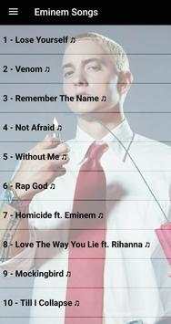 Eminem SONGS OFFLINE ( 50 SONGS ) screenshot 1