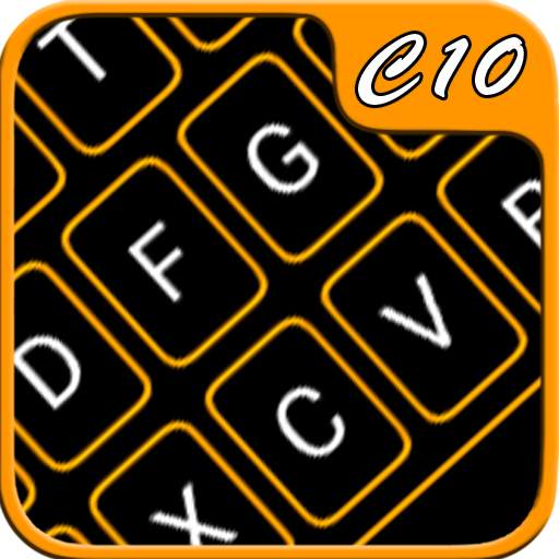 Orange Neon Keyboard 1.5.3