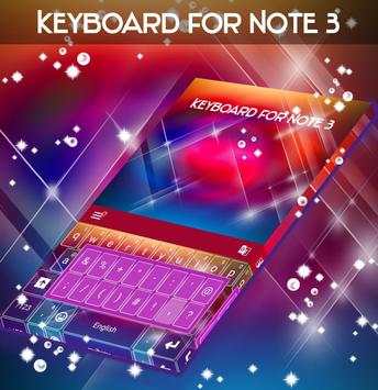 Keyboard for Note 3 screenshot 1