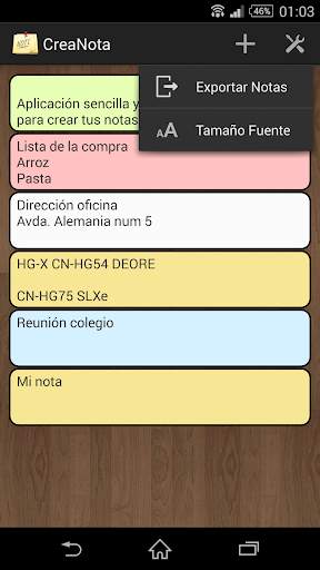 CreateNote: Notes, Alarm, Colors, Text to Speech 5 تصوير الشاشة