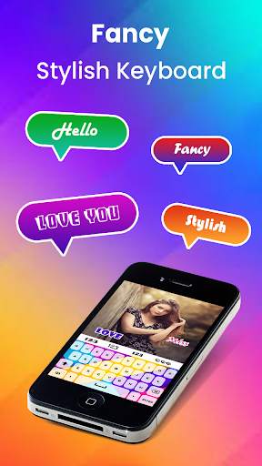 Chat Styles : Fancy Fonts | My Photo Keyboard स्क्रीनशॉट 1