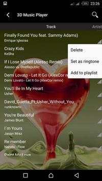 3D Music Player screenshot 2