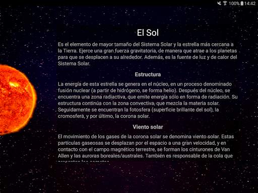 Sistema Solar para Android screenshot 6