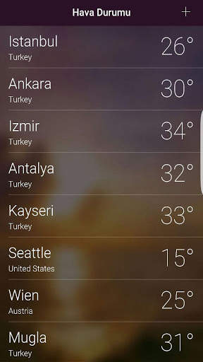 Hava Durumu screenshot 1