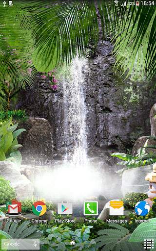 3D Waterfall Live Wallpaper screenshot 4