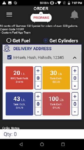 Custom Fuel App screenshot 5