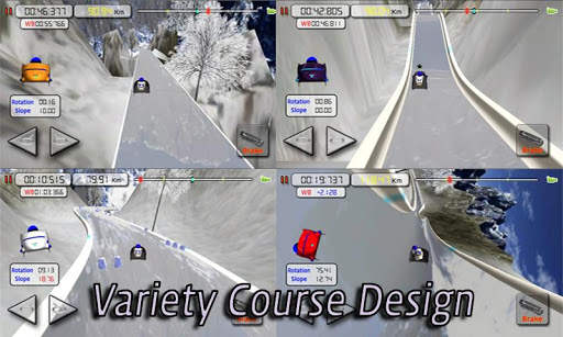 Bobsleigh eXtreme 3D Game screenshot 2