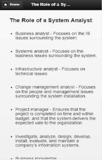 System Analysis and Design screenshot 3