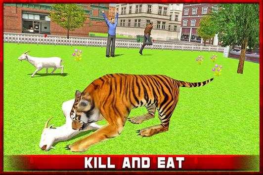 Angry Tiger City Revenge: Attack Sim screenshot 3