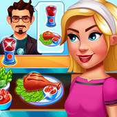 Giochi di cucina americana - chef del ristorante icon