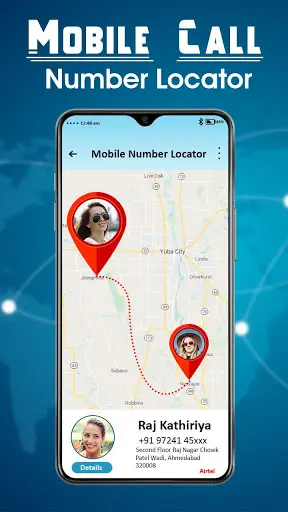 Mobile Call Number Locator - Phone Number Location screenshot 1
