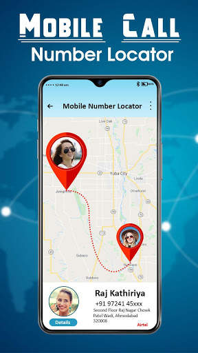 Mobile Call Number Locator - Phone Number Location screenshot 1