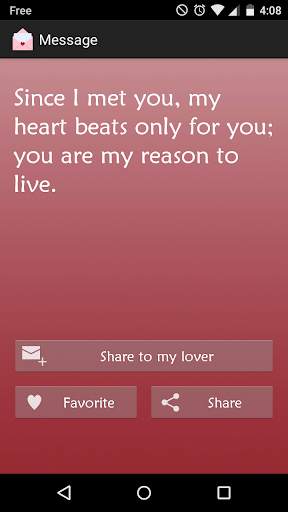 Love Messages SMS screenshot 3