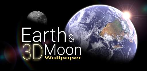 Earth & Moon 3D Live Wallpaper screenshot 1