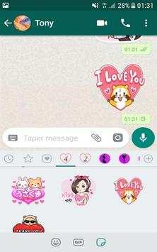 Love Stickers For WhatAapp screenshot 9