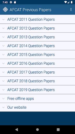 AFCAT Previous Papers free screenshot 1