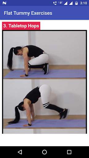 Flat Tummy Exercises screenshot 2