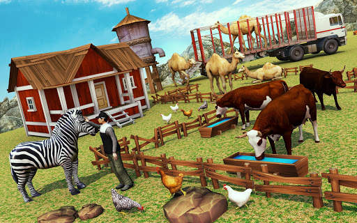 Animal Transporter Offroad Drive screenshot 3