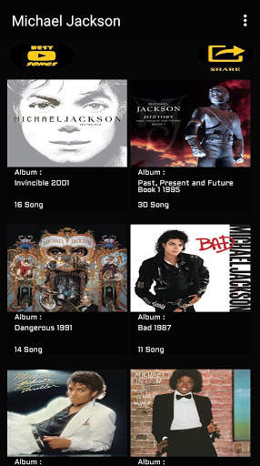 Michael Jackson Best Songs and Albums screenshot 2