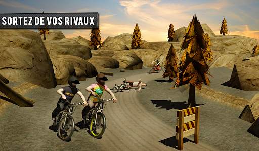 Hors route BMX Vélo Course: Cascades Avenant 3D screenshot 7